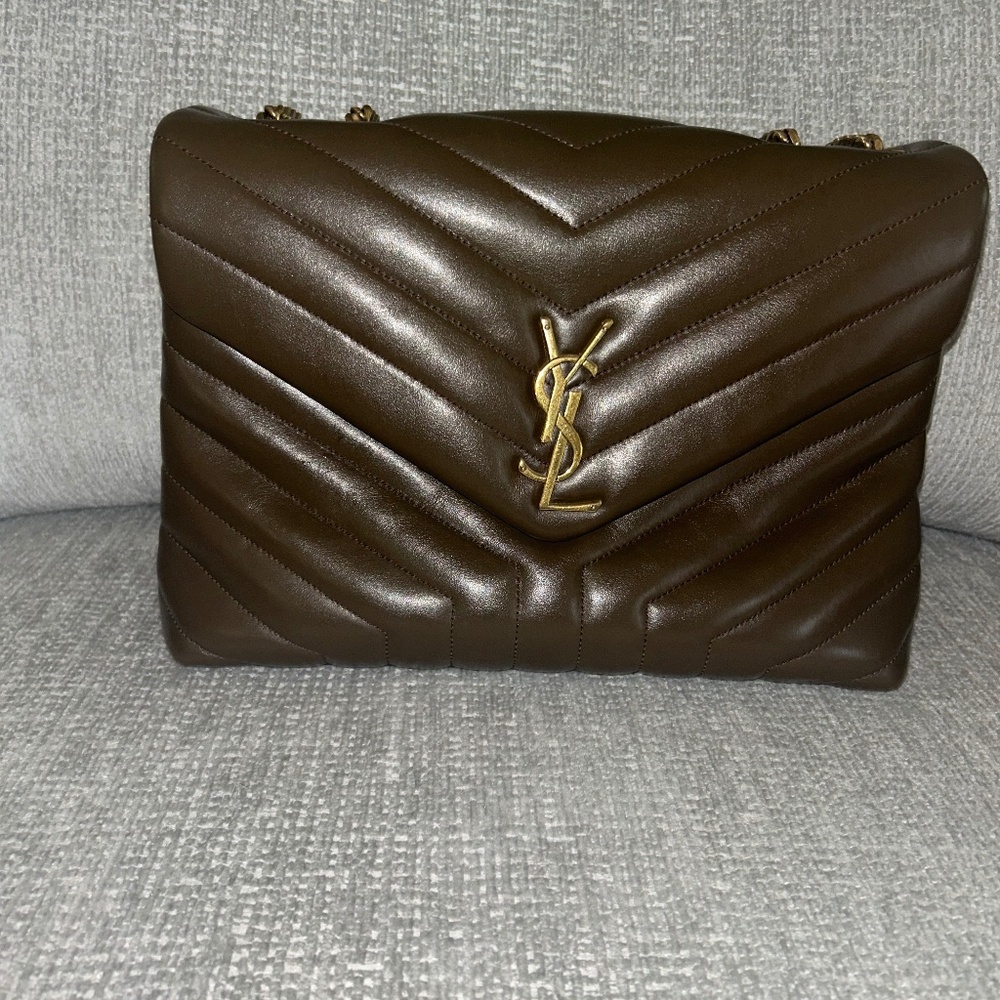 YSL - Loulou Medium leather shoulder bag